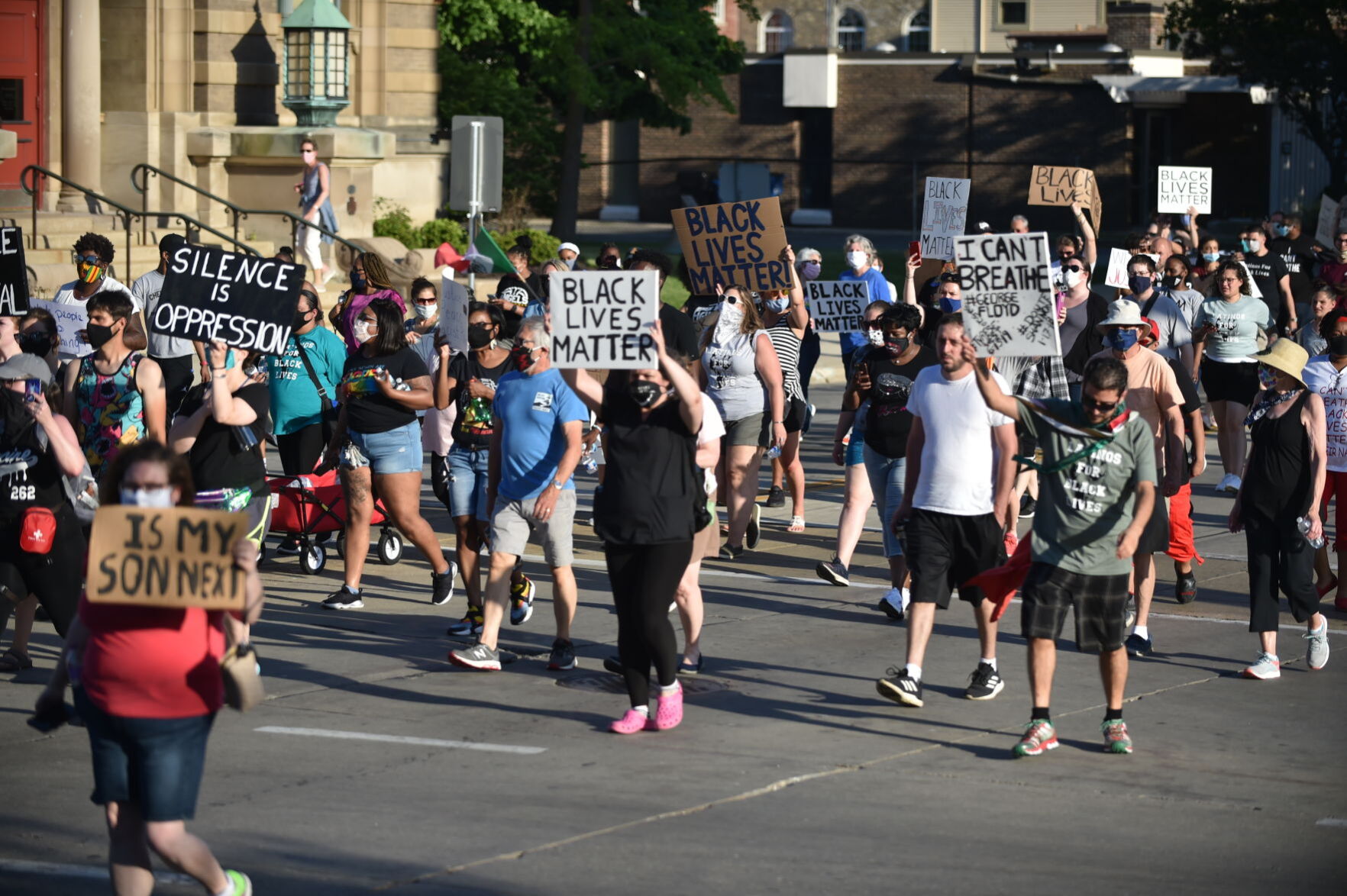 Tuesday protest